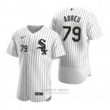 Camiseta Beisbol Hombre Chicago White Sox Jose Abreu Autentico 2020 Primera Blanco