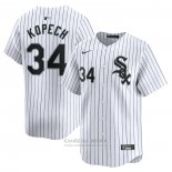 Camiseta Beisbol Hombre Chicago White Sox Michael Kopech Primera Limited Blanco
