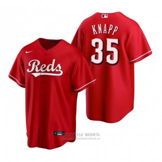 Camiseta Beisbol Hombre Cincinnati Reds Andrew Knapp Replica Rojo