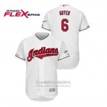 Camiseta Beisbol Hombre Cleveland Indians Brandon Guyer 2019 All Star Flex Base Blanco
