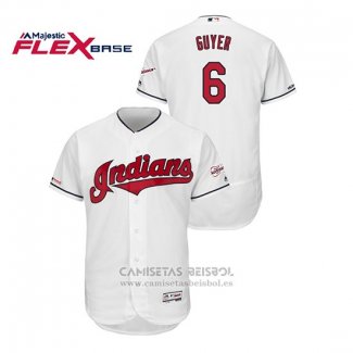 Camiseta Beisbol Hombre Cleveland Indians Brandon Guyer 2019 All Star Flex Base Blanco