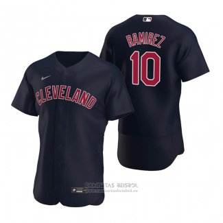 Camiseta Beisbol Hombre Cleveland Indians Harold Ramirez Autentico Alterno Azul