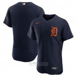 Camiseta Beisbol Hombre Detroit Tigers Alterno Autentico Naranja Azul