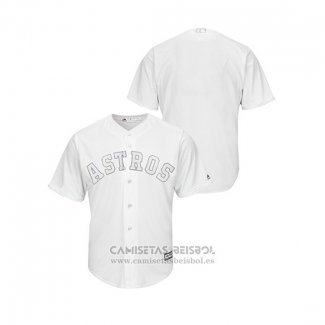 Camiseta Beisbol Hombre Houston Astros 2019 Players Weekend Replica Blanco