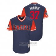 Camiseta Beisbol Hombre Los Angeles Angels Francisco Arcia 2018 LLWS Players Weekend Frankie Azul