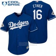 Camiseta Beisbol Hombre Los Angeles Dodgers Andre Ethier Cool Base