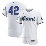 Camiseta Beisbol Hombre Miami Marlins Jackie Robinson Autentico Player
