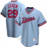 Camiseta Beisbol Hombre Minnesota Twins Rod Carew Road Cooperstown Collection Azul