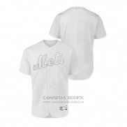 Camiseta Beisbol Hombre New York Mets 2019 Players Weekend Autentico Blanco