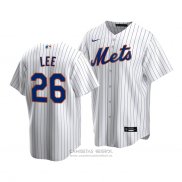 Camiseta Beisbol Hombre New York Mets Khalil Lee Replica Primera Blanco