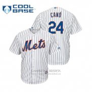 Camiseta Beisbol Hombre New York Mets Robinson Cano Cool Base Primera Blanco