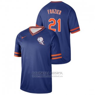 Camiseta Beisbol Hombre New York Mets Todd Frazier Cooperstown Collection Legend Azul