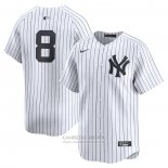 Camiseta Beisbol Hombre New York Yankees Yogi Berra Primera Limited Blanco