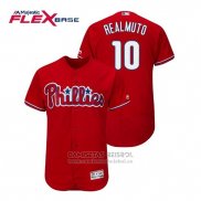 Camiseta Beisbol Hombre Philadelphia Phillies J.t. Realmuto Cooperstown Collection Legend Granate