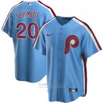 Camiseta Beisbol Hombre Philadelphia Phillies Mike Schmidt Road Cooperstown Collection Replica Azul Camiseta Beisbol Hombre Philadelphia Phillies Mike Schmidt Road Cooperstown Collection Replica Azul