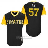 Camiseta Beisbol Hombre Pittsburgh Pirates 2017 Little League World Series Trevor Williams Negro