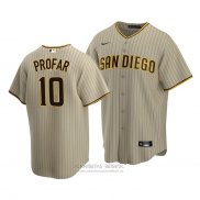 Camiseta Beisbol Hombre San Diego Padres Jurickson Profar Sand Replica Alterno Marron