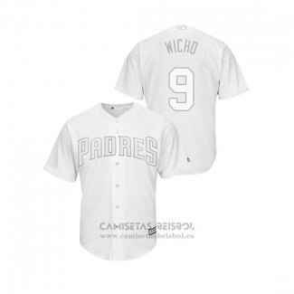 Camiseta Beisbol Hombre San Diego Padres Luis Urias 2019 Players Weekend Replica Blanco