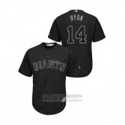 Camiseta Beisbol Hombre San Francisco Giants Scooter Gennett 2019 Players Weekend Replica Negro