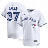 Camiseta Beisbol Hombre Toronto Blue Jays Chad Green Primera Limited Blanco