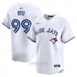 Camiseta Beisbol Hombre Toronto Blue Jays Hyun Jin Ryu Primera Limited Blanco