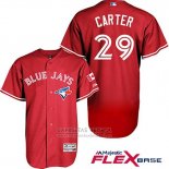 Camiseta Beisbol Hombre Toronto Blue Jays Joe Carter Rojo Flex Base