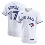 Camiseta Beisbol Hombre Toronto Blue Jays Jose Berrios Primera Elite Blanco