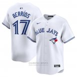Camiseta Beisbol Hombre Toronto Blue Jays Jose Berrios Primera Limited Blanco