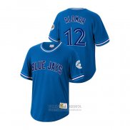 Camiseta Beisbol Hombre Toronto Blue Jays Roberto Alomar Cooperstown Collection Azul