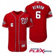 Camiseta Beisbol Hombre Washington Nationals Anthony Rendon Scarlet 2018 All Star Alterno Flex Base