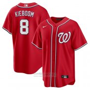 Camiseta Beisbol Hombre Washington Nationals Carter Kieboom Alterno Replica Rojo