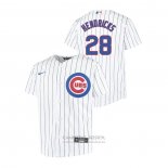 Camiseta Beisbol Nino Chicago Cubs Kyle Hendricks Replica Primera Blanco