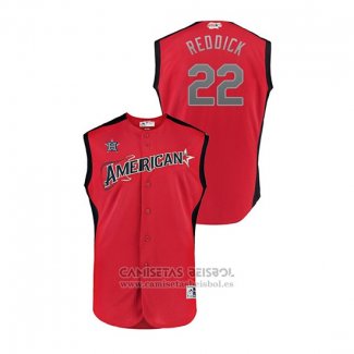 Camiseta Beisbol Nino Houston Astros 2019 All Star Player American League Josh Reddick Rojo