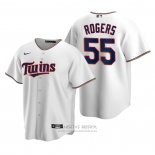 Camiseta Beisbol Nino Minnesota Twins Taylor Rogers Replica Primera Blanco