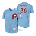 Camiseta Beisbol Nino Philadelphia Phillies Robin Roberts Cooperstown Collection Road Azul