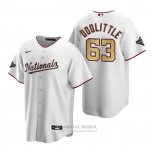 Camiseta Beisbol Nino Washington Nationals Sean Doolittle 2020 Gold Program Replica Blanco
