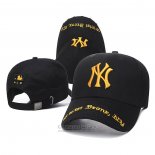 Gorra New York Yankees Oro Negro2