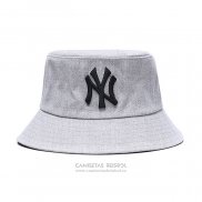 Sombrero Pescador New York Yankees Gris