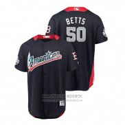 Camiseta Beisbol Hombre All Star Boston Red Sox Mookie Betts 2018 Home Run Derby American League Azul