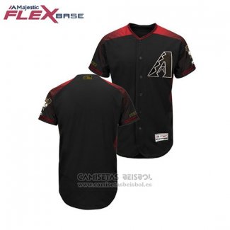 Camiseta Beisbol Hombre Arizona Diamondbacks 2018 Dia de los Caidos Flex Base Negro