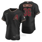Camiseta Beisbol Hombre Arizona Diamondbacks Ian Kennedy Autentico Alterno Negro