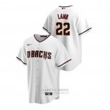Camiseta Beisbol Hombre Arizona Diamondbacks Jake Lamb Replica Primera Blanco