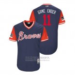 Camiseta Beisbol Hombre Atlanta Braves Ender Inciarte 2018 LLWS Players Weekend Game Ender Azul