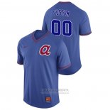 Camiseta Beisbol Hombre Atlanta Braves Personalizada Cooperstown Collection Legend Azul
