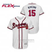 Camiseta Beisbol Hombre Atlanta Braves Sean Newcomb Flex Base Blanco