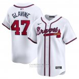 Camiseta Beisbol Hombre Atlanta Braves Tom Glavine Primera Limited Blanco