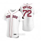 Camiseta Beisbol Hombre Boston Red Sox Garrett Whitlock Autentico Blanco2