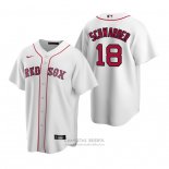 Camiseta Beisbol Hombre Boston Red Sox Kyle Schwarber Replica Primera Blanco