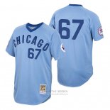 Camiseta Beisbol Hombre Chicago Cubs Alfonso Rivas Autentico 1976 Cooperstown Azul