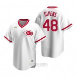 Camiseta Beisbol Hombre Cincinnati Reds Mychal Givens Cooperstown Collection Primera Blanco